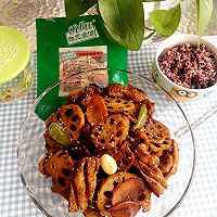 如果是喜欢重口味的人可以按照包装上的菜谱来根据