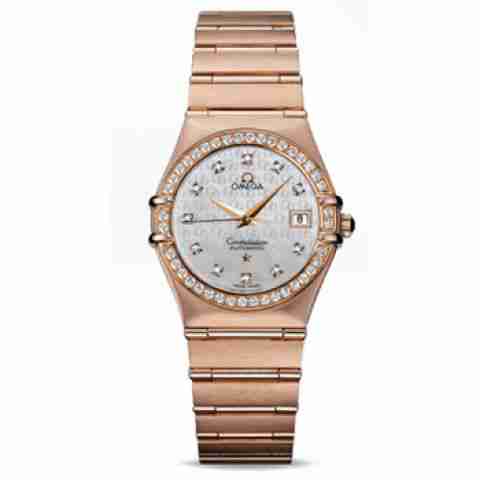 间金镶宝石星座系列彩虹女神腕表