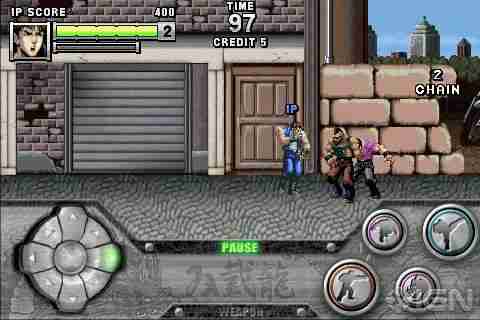 儿时经典游戏双截龙登陆iphone