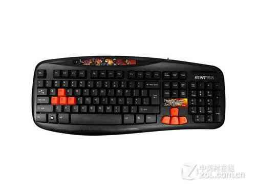 炫酷至尊游戏专属讯拓重甲骑兵kusb游戏键盘