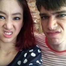 重口味女屌丝三女生头像