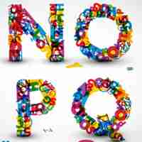 可爱字母创意设计头像微信唯美头像微信