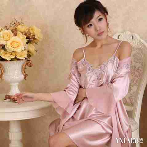 性感春夏仿真丝睡衣吊带睡裙女士家居服品牌丝绸七分