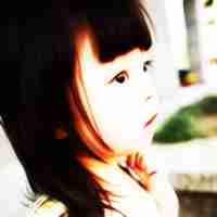 小女孩图片个性萌头像