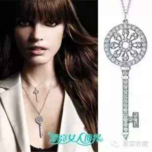 外镀铂金星座吊坠连