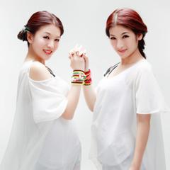 姐姐郭一橙性感妩媚|妹妹郭美美柔美清纯