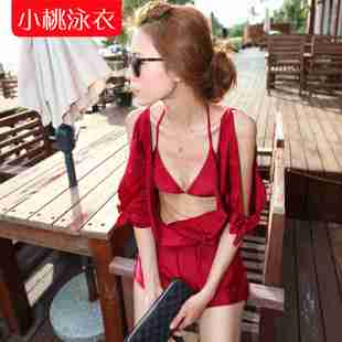 欧美时尚性感比基尼三件