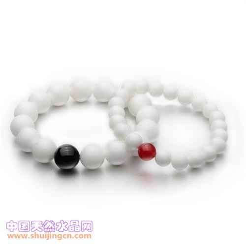 一砗磲加玛瑙情侣手链炫