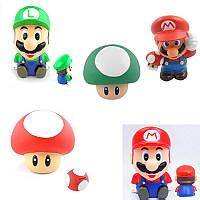 超级玛丽公仔马里奥兄弟大号圆柱抱枕头靠垫