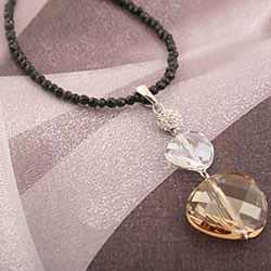 男女情侣吊坠项链