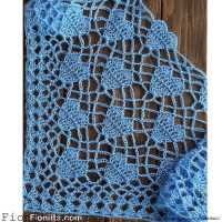 女士漂亮披肩的钩法视频