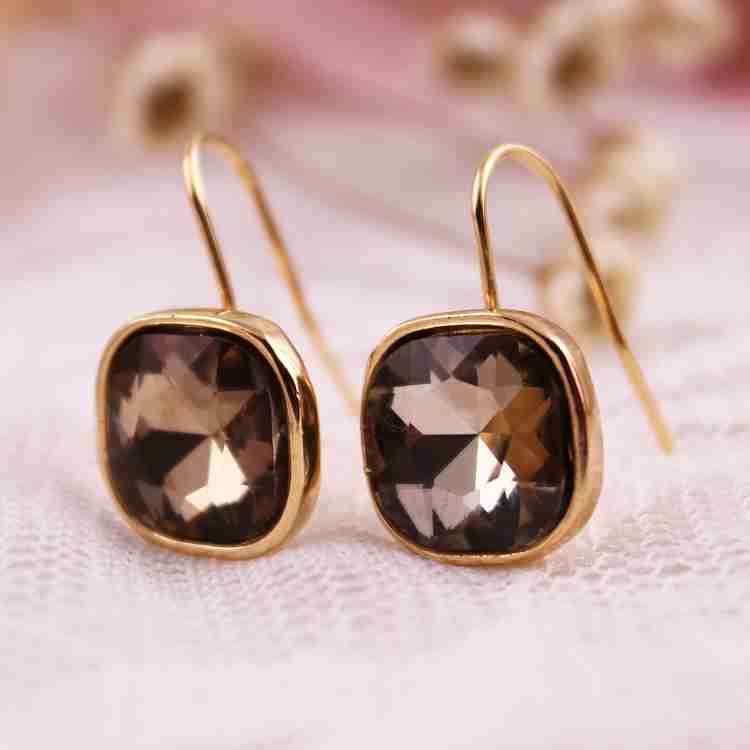 性感水晶宝石耳钉耳坠