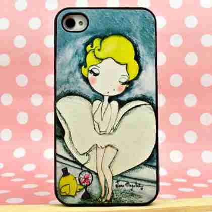 红唇梦露嘴唇手机壳