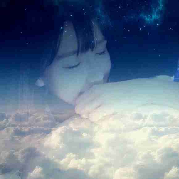 漫少女唯美有意境的