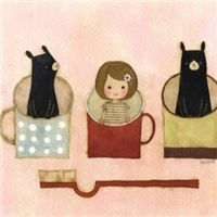 萌猫动漫意境图|总有一个适合你!