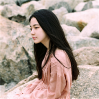 女生头像森系意境绿衣