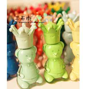 皇冠萌萌熊色眩彩彩色糖果指甲油