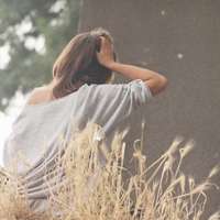 微信头像女生头像背影