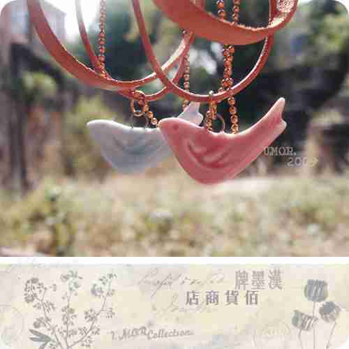 古董首饰意境古黄铜蝴蝶珍珠皇室花牌公主气质项链