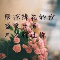 微信带字的花头像