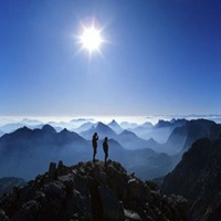 找一个有鸟有花高山流水的头像