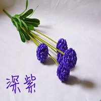 紫色球花微信头像