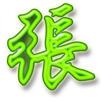 带姓张字微信头像