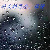 图片头像唯美风景雨季