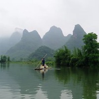 头像男风景山水