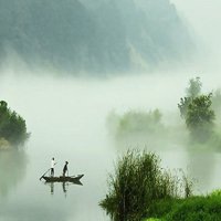 头像男风景山水