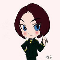 帅气女军人漫画图片