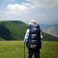 背包旅行唯美图片头像