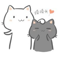 微信头像卡通猫