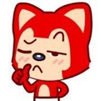 红色微信头像
