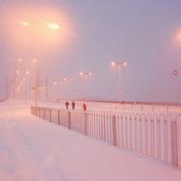 动漫雪景图片唯美伤感