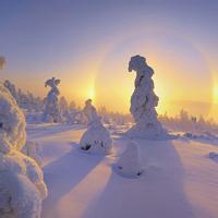 微信头像雪景