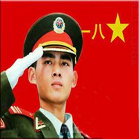 军人照片做微信头像