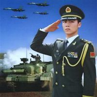 军人照片做微信头像