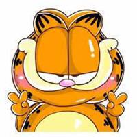 加菲猫微信头像