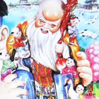 吉利招财福寿微信头像