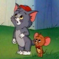 猫和老鼠情侣头像高清