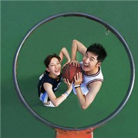 微信篮球情侣头像一左一右