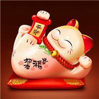 幸运招财微信头像图片