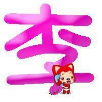 我姓李的文字图片