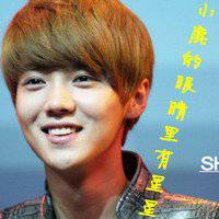 鹿晗文字控图片