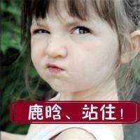 鹿晗文字控图片