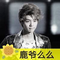 鹿晗文字控图片