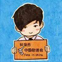 林俊杰素描正面头像