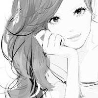 素描微信头像女