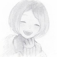 素描微信头像女